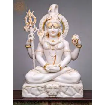 Marble Shiva Statue 